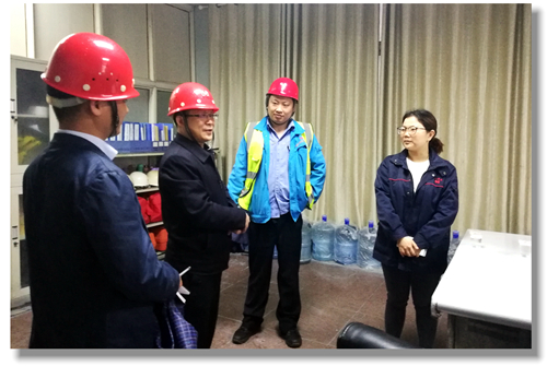 王大真深入股份公司察看安全環保工作(圖1) 王大真深入股份公司察看安全環保工作(圖1)