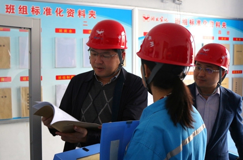 宜昌市國資委黨委委員、副主任曹紅國到股份公司開展主題教育調研(圖2)