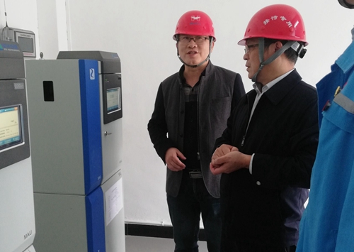 王大真到松滋肥業(yè)、楚星公司現(xiàn)場(chǎng)辦公(圖3)