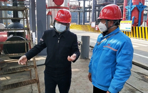 王大真到股份公司現場檢查疫情防控及安全生產情況(圖3) 王大真到股份公司現場檢查疫情防控及安全生產情況(圖3)