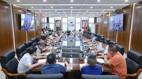 集團召開上半年安委會工作總結暨安全警示教育會(圖1)