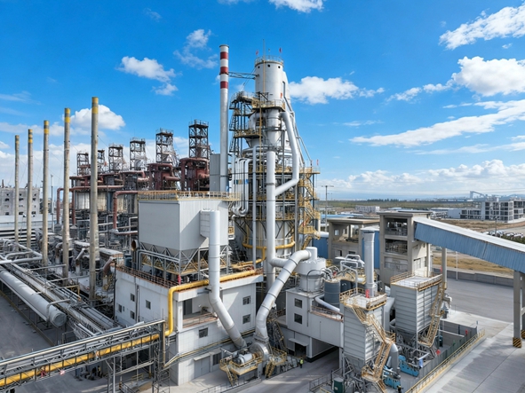 內蒙古宜化新建2#套筒窯順利投運,助推企業綠色低碳發展(圖1) 內蒙古宜化新建2#套筒窯順利投運,助推企業綠色低碳發展(圖1)