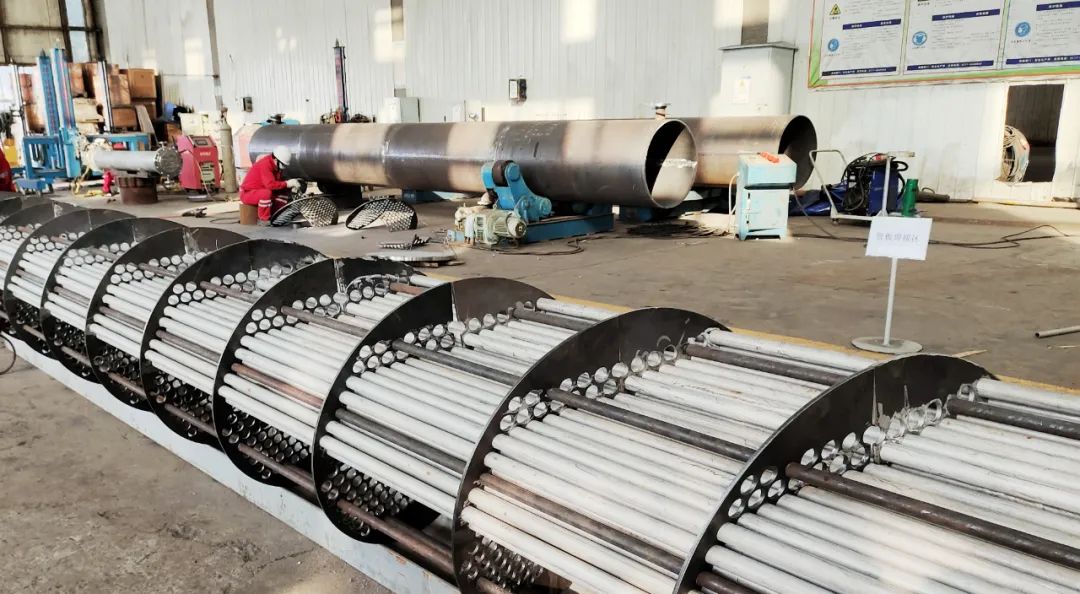 祝賀!化機公司首批新一代換熱器產(chǎn)品成功交付(圖1) 無中心管連續(xù)螺旋折流板換熱器